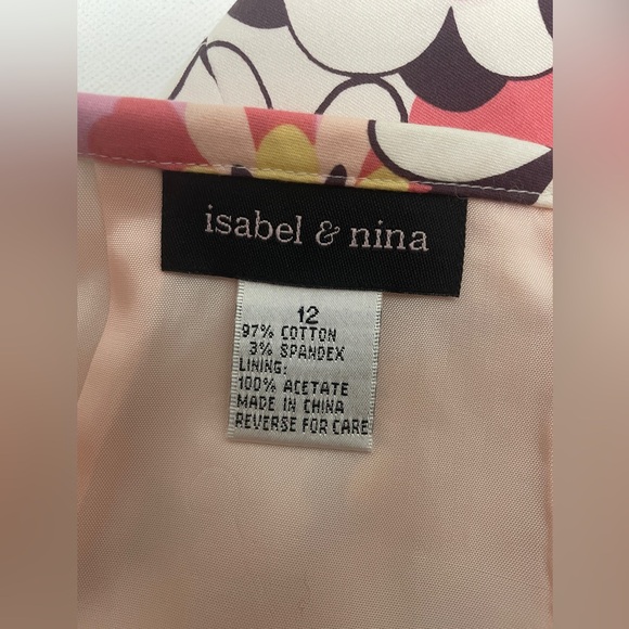 Isabel&Nina Multiple Flower Design Mini Skirt - Picture 5 of 5